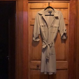 Tan/Beige duster/dress